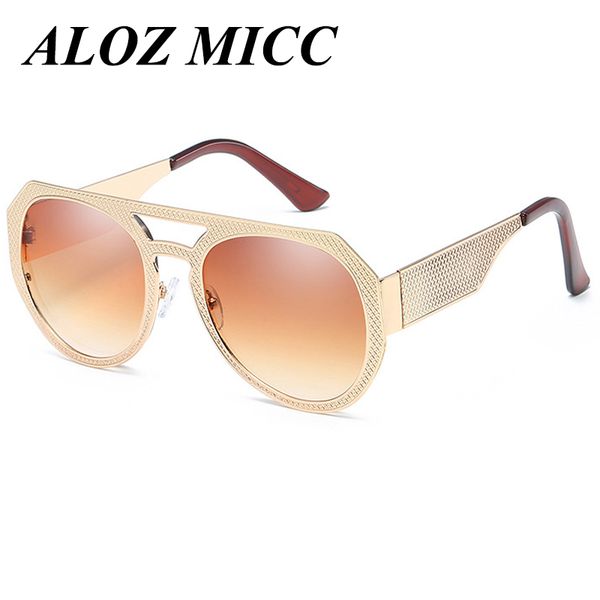 ALOZ MICC Brand Elegant Fashion Men Ladies Sunglasses Women Female Alloy Framed Mirror Oculos De Sol Eyewear UV400 A318
ALOZ MICC Brand Elegant Fashion Men Ladies Sunglasses Women Female Alloy Framed Mirror Oculos De Sol Eyewear UV400 A318