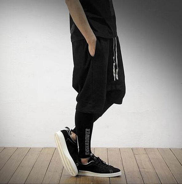 men's cultivate one's morality personality movement big fork across pants code loose harlan 5 minutes of pants / custom, White;black
men's cultivate one's morality personality movement big fork across pants code loose harlan 5 minutes of pants / custom, White;black
