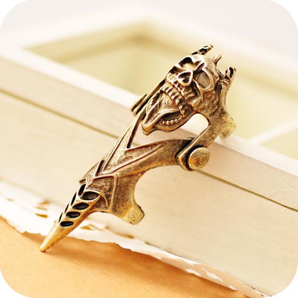 alloy rings jewelry fashion women vintage bronze plated skull head alloy cluster finger rings wholesale drop shipping sr076, Golden;silver
alloy rings jewelry fashion women vintage bronze plated skull head alloy cluster finger rings wholesale drop shipping sr076, Golden;silver