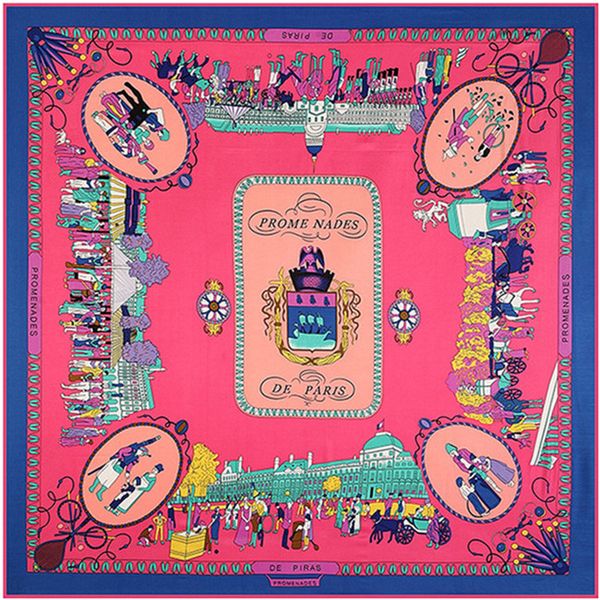 designer scarf scarves 100% silk euro brand style women strolling around paris building printed silk square scarf femal fashion shawls, Blue;gray
designer scarf scarves 100% silk euro brand style women strolling around paris building printed silk square scarf femal fashion shawls, Blue;gray