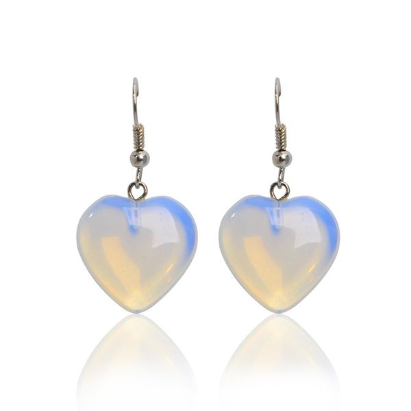 new fashion dangle earrings women heart love shape blue fire opal natural crystal stone pendants drop earrings for women jewelry, Silver
new fashion dangle earrings women heart love shape blue fire opal natural crystal stone pendants drop earrings for women jewelry, Silver