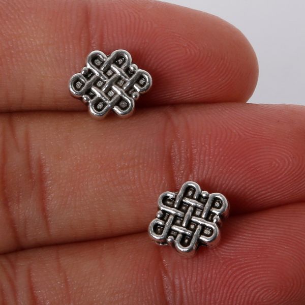 new 9pcs 9x11mm zinc alloy antique silver "chinese knot" diy charms pendants jewelry making diy, Bronze;silver
new 9pcs 9x11mm zinc alloy antique silver "chinese knot" diy charms pendants jewelry making diy, Bronze;silver