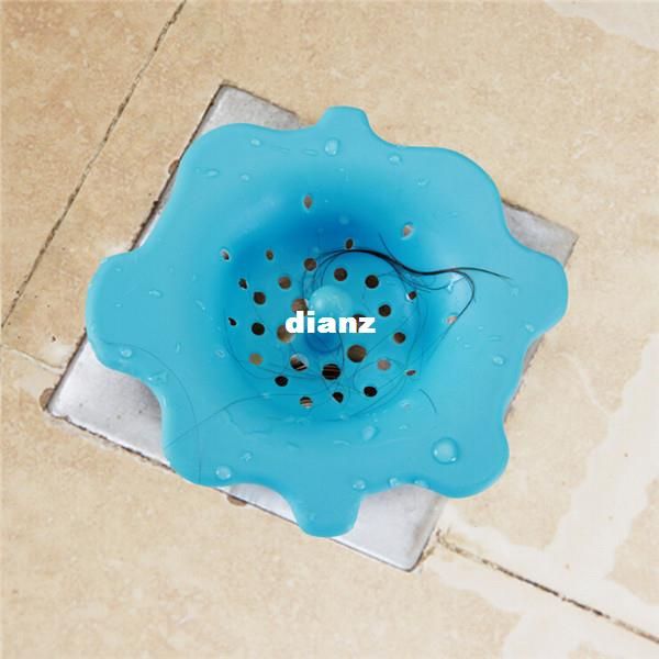 fashion sink drain flower shape silicone sewer drain handle design hair bath floor filter sink strainer kitchen tool
fashion sink drain flower shape silicone sewer drain handle design hair bath floor filter sink strainer kitchen tool