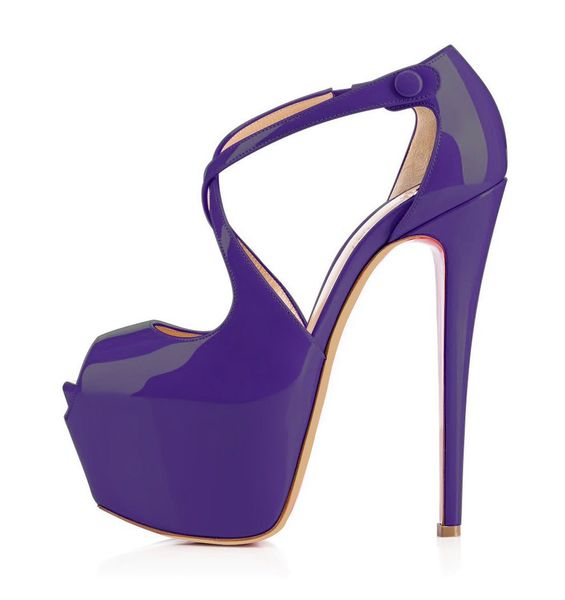 karmran women handmade fashion brand crisscross peep toe 160mm high heel sandals pumps for party wedding shoes purple z70520, Black
karmran women handmade fashion brand crisscross peep toe 160mm high heel sandals pumps for party wedding shoes purple z70520, Black