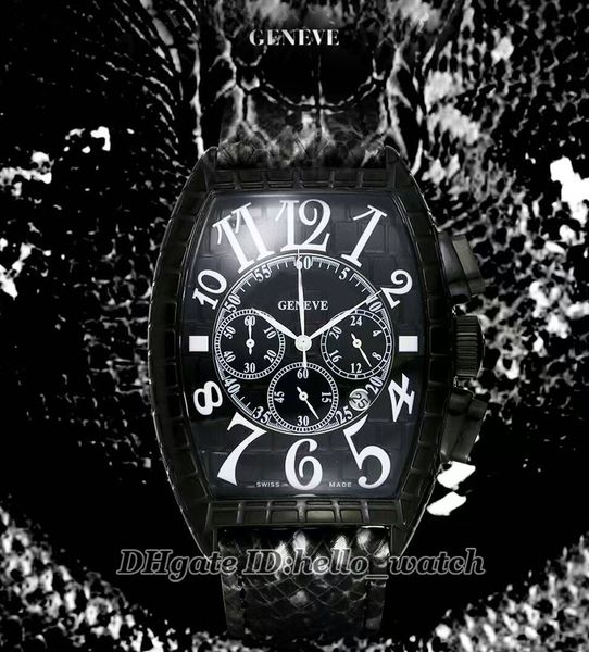 black croco pvd black with dial mens watch quartz chronograph snakeskin pattern lather strap watches, Slivery;brown
black croco pvd black with dial mens watch quartz chronograph snakeskin pattern lather strap watches, Slivery;brown