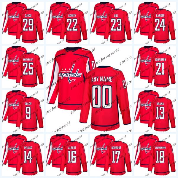 Washington Capitals Jerseys 2017-2018 Season 9 Dmitry Orllov 17 Chris Bourque 13 Jakub Vrana 14 Anthony Peluso 16 John Albert Hockey Jersey
Washington Capitals Jerseys 2017-2018 Season 9 Dmitry Orllov 17 Chris Bourque 13 Jakub Vrana 14 Anthony Peluso 16 John Albert Hockey Jersey