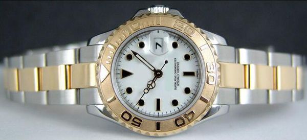 NEW Brand watches 29mm 18kt Gold Stainless YachtMaster 168623 White Dial 69623 Automatic Mechanical Elegant ladies watch
NEW Brand watches 29mm 18kt Gold Stainless YachtMaster 168623 White Dial 69623 Automatic Mechanical Elegant ladies watch