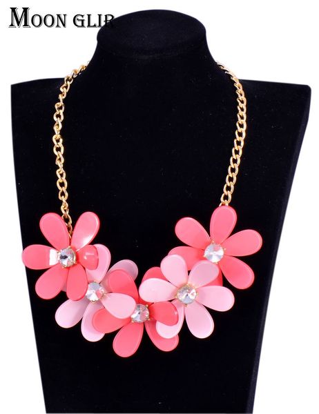 Winter Specials Fashion jewelry Big statement necklace 5 color Acrylic flower Choker Necklace for women accessories
Winter Specials Fashion jewelry Big statement necklace 5 color Acrylic flower Choker Necklace for women accessories