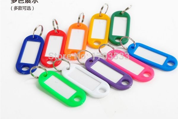 wholesale 1000 pcs plastic key id labels tag cards ring name key chains with name cards dhl fedex ing, Silver
wholesale 1000 pcs plastic key id labels tag cards ring name key chains with name cards dhl fedex ing, Silver