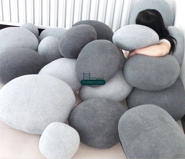 Dorimytrader diy natural cobble tone cu hion 6pc lot huge plu h emulational tone pillow livingroom decoration kid toy 3 color dy61088
Dorimytrader diy natural cobble tone cu hion 6pc lot huge plu h emulational tone pillow livingroom decoration kid toy 3 color dy61088