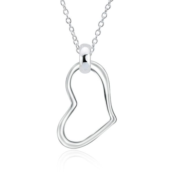 factory direct wholesale 925 sterling silver fine chain hanging heart necklace fashion silver necklace
factory direct wholesale 925 sterling silver fine chain hanging heart necklace fashion silver necklace