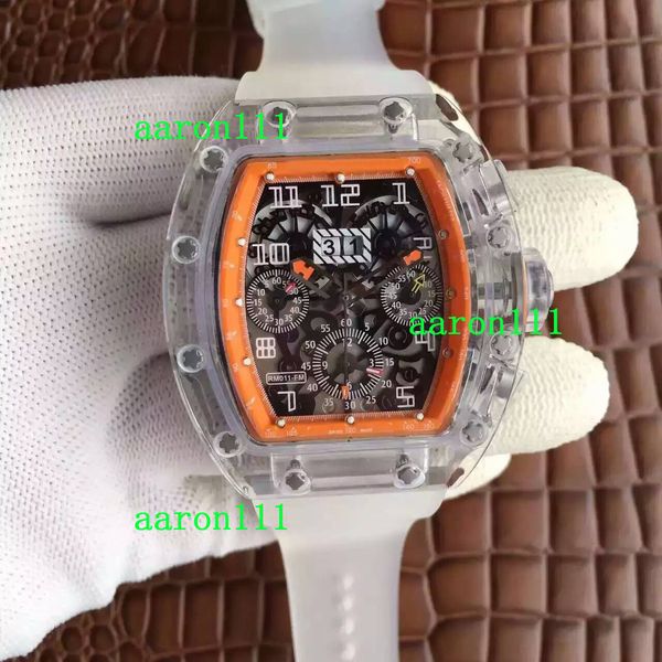 Fa hion tran parent plexigla eta 7750 rm011 felipe ma a flyback ca ual automatic chronograph watche rubber men port wri twatch for men
Fa hion tran parent plexigla eta 7750 rm011 felipe ma a flyback ca ual automatic chronograph watche rubber men port wri twatch for men