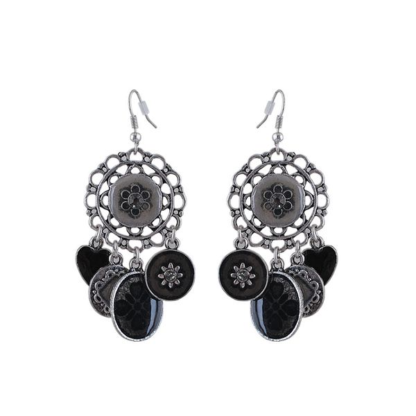 new lady retro accessories earrings 100% green zinc alloy material gray drop oil 1pair / lot large drop shipping, Silver
new lady retro accessories earrings 100% green zinc alloy material gray drop oil 1pair / lot large drop shipping, Silver