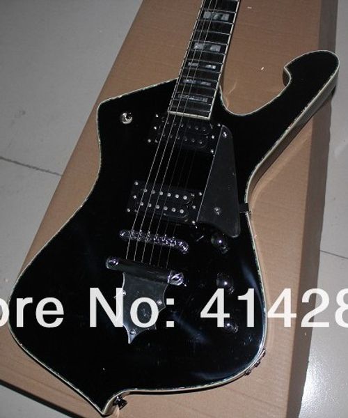 custom iceman paul stanley electric guitar black sivler flame shaped tailpiece abalone & white mop body binding inlay chrome hardware
custom iceman paul stanley electric guitar black sivler flame shaped tailpiece abalone & white mop body binding inlay chrome hardware