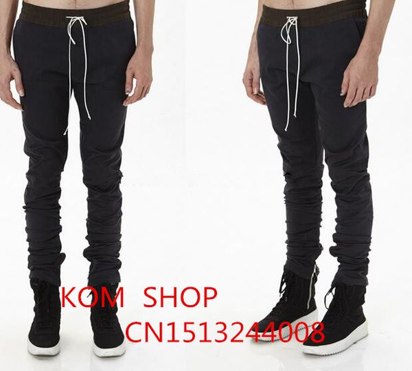 wholesale-2016 men sport hip hop pants side zippers joggers mens casual fear of god jogging harem pants trousers pantalon homme, Black
wholesale-2016 men sport hip hop pants side zippers joggers mens casual fear of god jogging harem pants trousers pantalon homme, Black