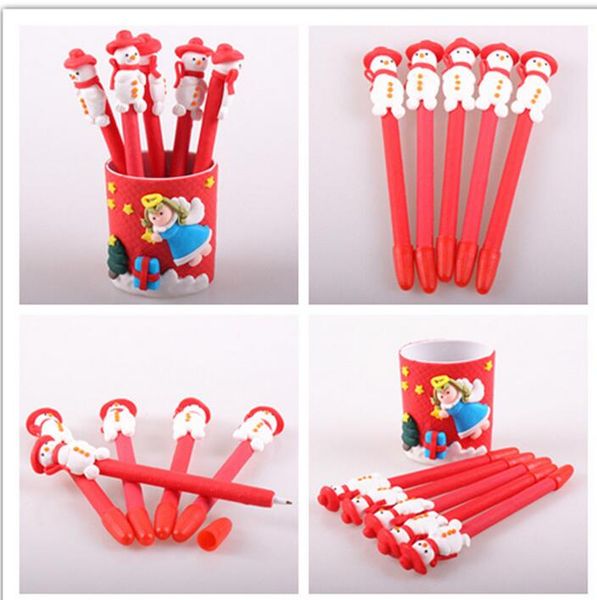 eco friendly christmas kid cartoon pen snowman santa claus soft ceramics ballpoint pen red christmas craft pen kids christmas gift
eco friendly christmas kid cartoon pen snowman santa claus soft ceramics ballpoint pen red christmas craft pen kids christmas gift