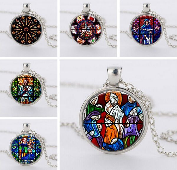 10pcs/lot retro christianity necklaces universe gemstone pendant necklaces mix style 2016 july style, Silver
10pcs/lot retro christianity necklaces universe gemstone pendant necklaces mix style 2016 july style, Silver