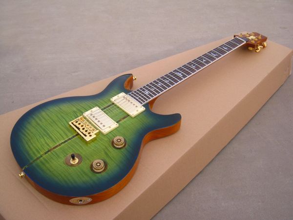 oem guitar rps electric guitar thick green burst thin red center chrome parts
oem guitar rps electric guitar thick green burst thin red center chrome parts