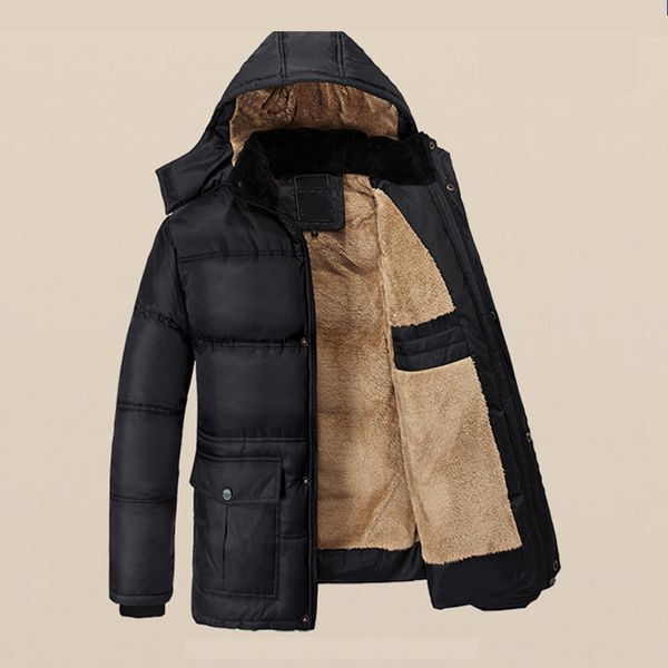 fall-plus size hooded thicken cotton coat men pure color loose type pockets parka winter zipper buttons brand warm mens outwear mp61, Black
fall-plus size hooded thicken cotton coat men pure color loose type pockets parka winter zipper buttons brand warm mens outwear mp61, Black