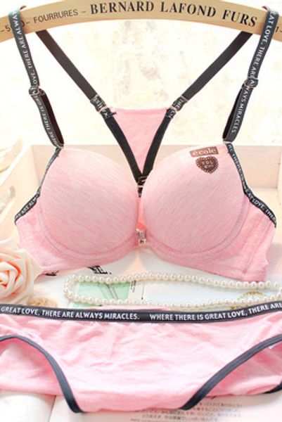 wholesale-2016 new fashion lovely cute 100% cotton push up bras set front closure underwear girls bras set briefs set for women, Red;black
wholesale-2016 new fashion lovely cute 100% cotton push up bras set front closure underwear girls bras set briefs set for women, Red;black