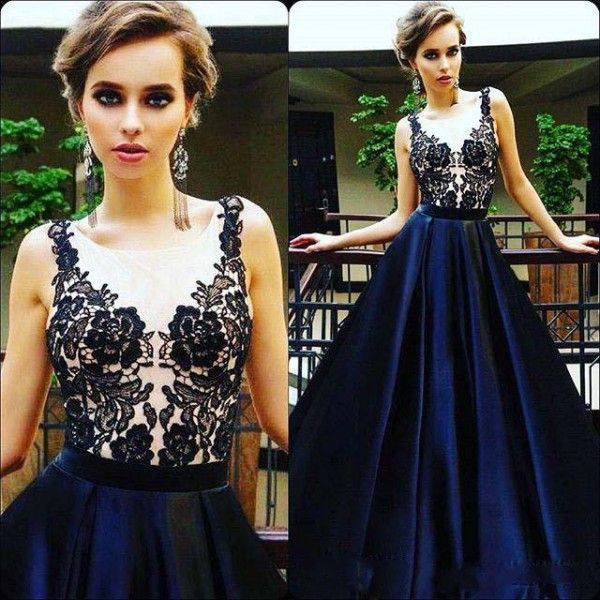 navy blue lace prom dresses 2016 see through formal evening party dress african long sleeveless plus size special occasion gowns, Black;red
navy blue lace prom dresses 2016 see through formal evening party dress african long sleeveless plus size special occasion gowns, Black;red