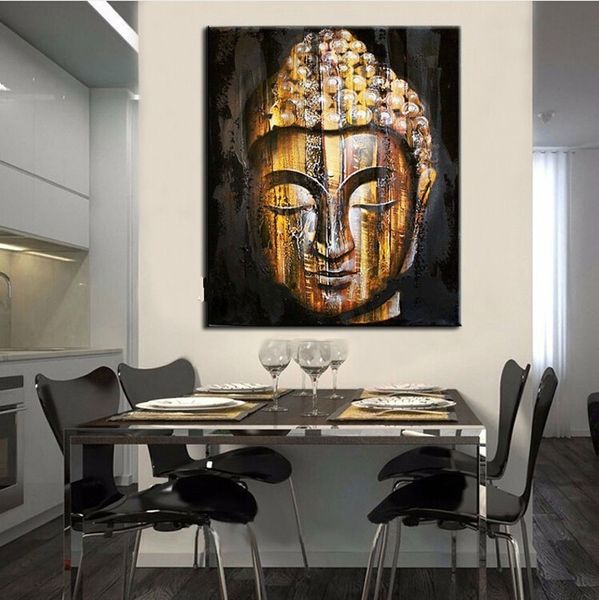 hand painted goldern buddha face painting modern asian buddha wall art decor picture for sitting room decoration
hand painted goldern buddha face painting modern asian buddha wall art decor picture for sitting room decoration