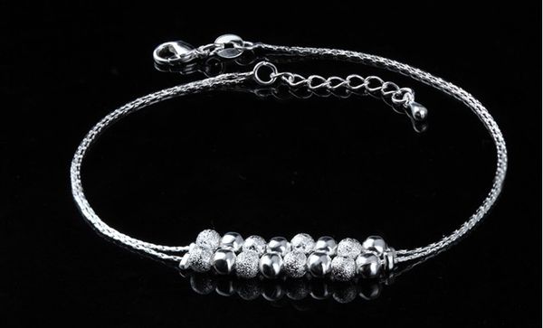sterling silver 925 women anklets fresh womens jewelry matting beads ankle bracelets charms for bracelet, Red;blue
sterling silver 925 women anklets fresh womens jewelry matting beads ankle bracelets charms for bracelet, Red;blue