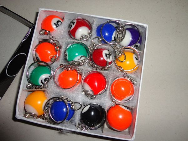 dhl fedex wholesale 1440pcs pool billiard snooker table ball keychain keyring, Slivery;golden
dhl fedex wholesale 1440pcs pool billiard snooker table ball keychain keyring, Slivery;golden