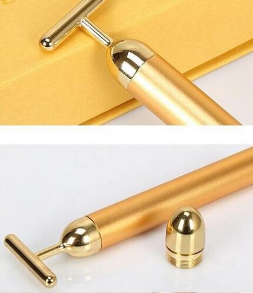 new energy 24k gold beauty bar pulse firming massager facial roller massage lady beauty face body care
new energy 24k gold beauty bar pulse firming massager facial roller massage lady beauty face body care