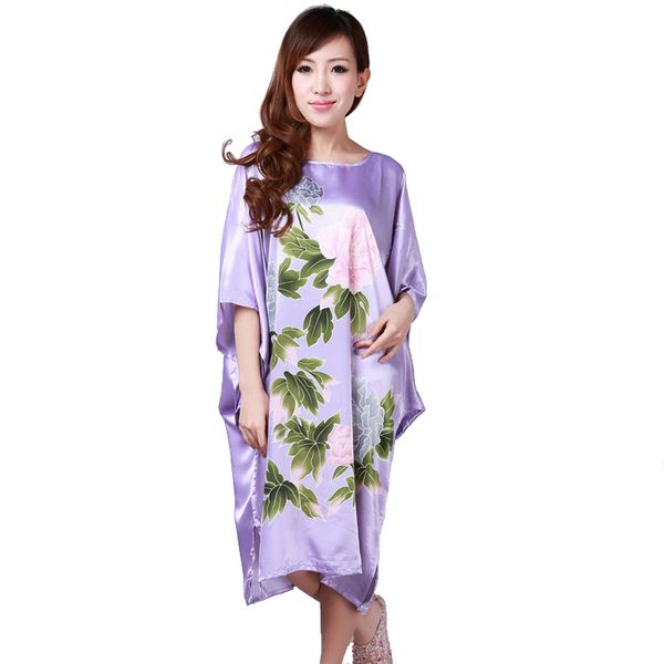 wholesale-summer chinese traditional women nightgown silk rayon bath robe kimono yukata gown flower plus size s0110, Black;red
wholesale-summer chinese traditional women nightgown silk rayon bath robe kimono yukata gown flower plus size s0110, Black;red