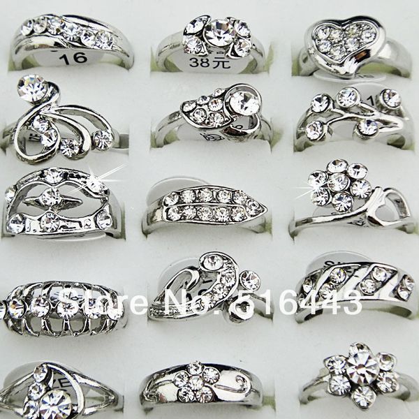 2017 new 30pcs crystal rhinestones fashion women girls silve plated rings wholesale jewelry lots a-028, Golden;silver
2017 new 30pcs crystal rhinestones fashion women girls silve plated rings wholesale jewelry lots a-028, Golden;silver