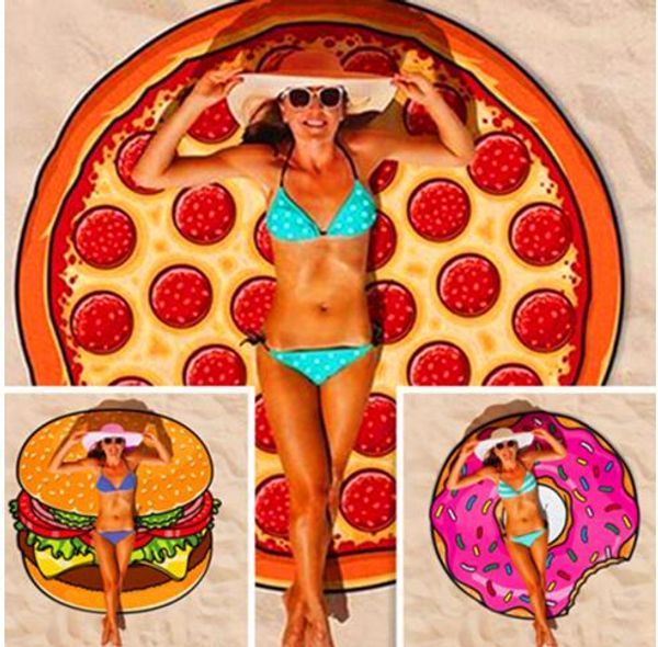 2017 beach shower towel blanket round yoga mat picnic blanket pizza hamburger donut polyester towel ing
2017 beach shower towel blanket round yoga mat picnic blanket pizza hamburger donut polyester towel ing