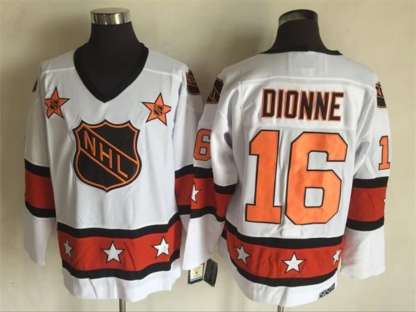 1975 all star jerseys #16 marcel dionne jerseys white ccm retro ice hockey jerseys stitched name number logos, Black;red
1975 all star jerseys #16 marcel dionne jerseys white ccm retro ice hockey jerseys stitched name number logos, Black;red