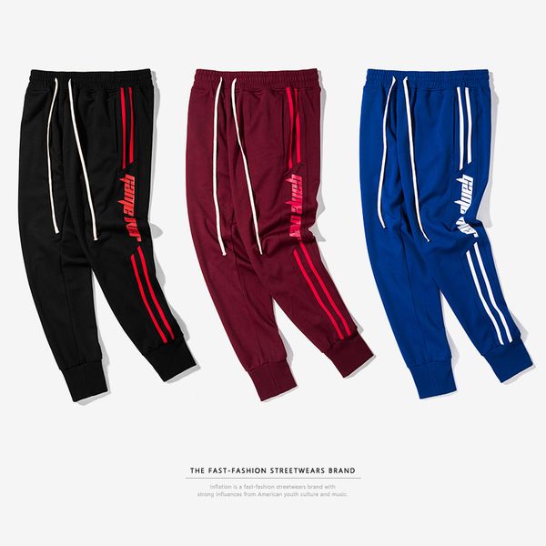 hip hop vintage autumn fashion men track pants letter and striped skinny pencil pants preppy patchwork pants men sport leggings pant, Black
hip hop vintage autumn fashion men track pants letter and striped skinny pencil pants preppy patchwork pants men sport leggings pant, Black