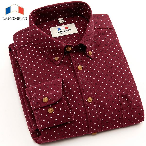 оптовая продажа-langmeng 2016 slim fit с длинным рукавом высокое качество весна осень горошек повседневные рубашки хлопок мужчины dress руба, White;black
оптовая продажа-langmeng 2016 slim fit с длинным рукавом высокое качество весна осень горошек повседневные рубашки хлопок мужчины dress руба, White;black