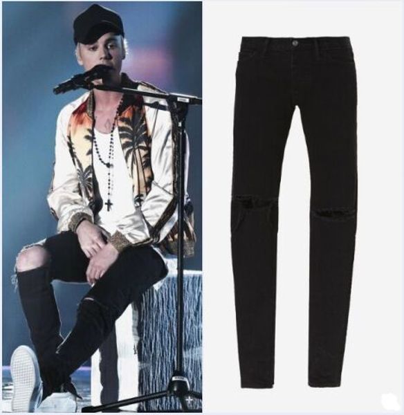 wholesale-version 2016 fear of god fog zippers skinny slim fit mens distressed justin bieber black cotton denim jeans
wholesale-version 2016 fear of god fog zippers skinny slim fit mens distressed justin bieber black cotton denim jeans