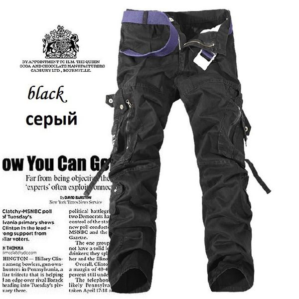 wholesale-mdj size28-40 pockets casual cargo pants for men cotton trousers 6xl mens baggy pants pantalones hombre, Black
wholesale-mdj size28-40 pockets casual cargo pants for men cotton trousers 6xl mens baggy pants pantalones hombre, Black