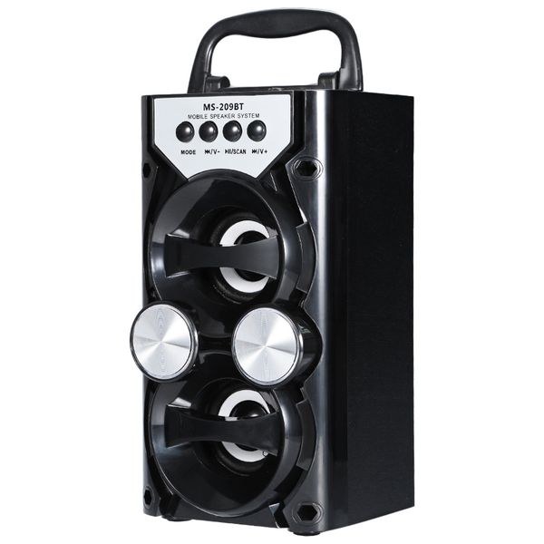 Wholesale- Portable High Power Output FM Radio Wireless Bluetooth Speaker Supports TF Card USB Volume Control Led flashing Loundspeaker
Wholesale- Portable High Power Output FM Radio Wireless Bluetooth Speaker Supports TF Card USB Volume Control Led flashing Loundspeaker