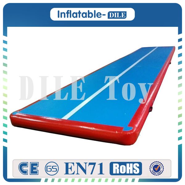 Smaller Size 6x1x0.2m Inflatable Air Track,cheerleading Gym Mat Tumble Track Inflatable Airtrack For Sale