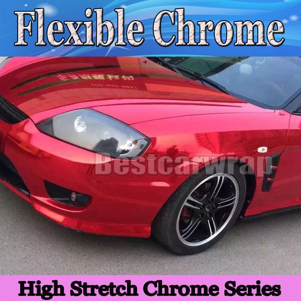 premium chrome red glossy vinyl wrap with air release. high stretch flexiable red chrome mirror car wrap foil 1.52x20m/roll ( 5x66ft
premium chrome red glossy vinyl wrap with air release. high stretch flexiable red chrome mirror car wrap foil 1.52x20m/roll ( 5x66ft