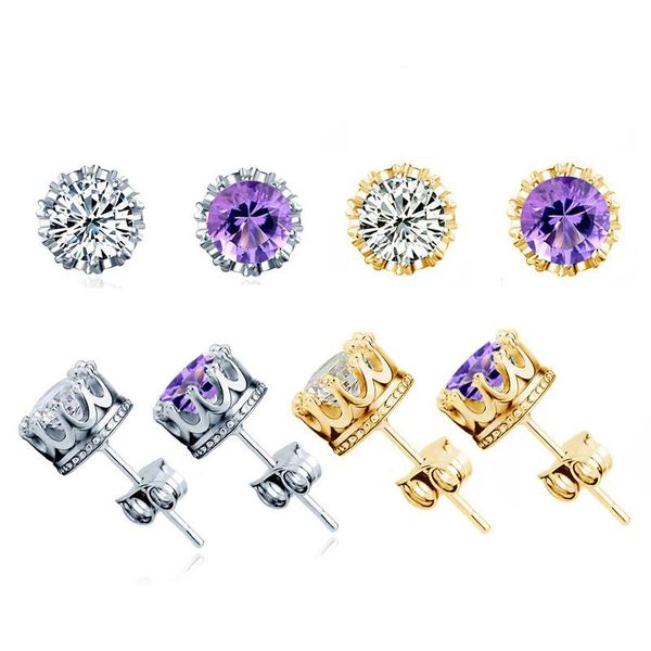 Группа новая корона Свадебные серьги 2016 Новый стерлингового серебра 925 серьги CZ б
Группа новая корона Свадебные серьги 2016 Новый стерлингового серебра 925 серьги CZ б