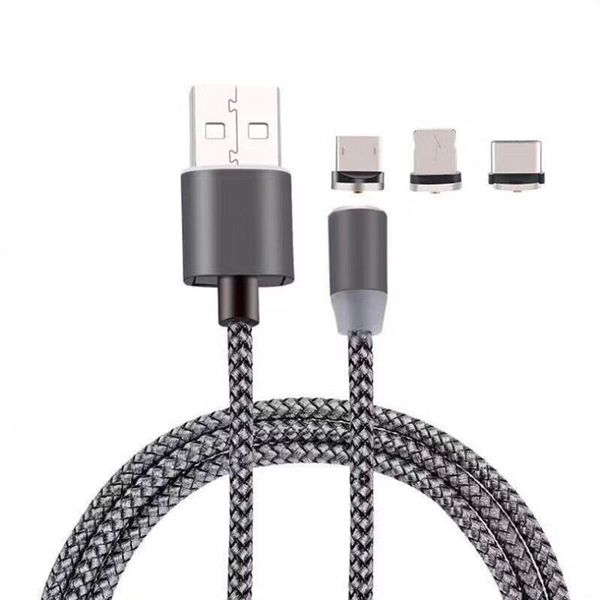 3 in 1 360 Stronger Metal Magnetic Micro USB Cables Sync Charging Charger Cords For Samsung S8 Type-c Smartphone DHL free CAB236
3 in 1 360 Stronger Metal Magnetic Micro USB Cables Sync Charging Charger Cords For Samsung S8 Type-c Smartphone DHL free CAB236