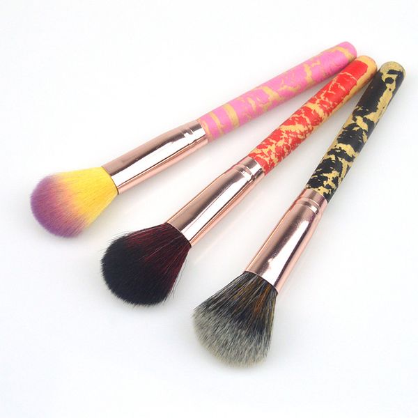 new stone pattern mix 3 color blusher brush single pack wood handle blush brush national holiday new promotion powder brush
new stone pattern mix 3 color blusher brush single pack wood handle blush brush national holiday new promotion powder brush