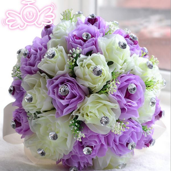 Europen стиль фиолетовый Слоновой Кости свадебные невесты цветок свадебный букет ис
Europen стиль фиолетовый Слоновой Кости свадебные невесты цветок свадебный букет ис