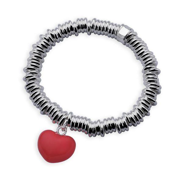 european style 925 sterling silver sweetie stretched bracelet w/ enamel red/pink/gold/silver heart charm, Golden;silver
european style 925 sterling silver sweetie stretched bracelet w/ enamel red/pink/gold/silver heart charm, Golden;silver