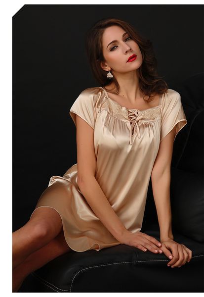 elegant luxurious women's luxurious pajamas lingerie lace silk blend sleepwear nightdress 3colors size l, Black;red
elegant luxurious women's luxurious pajamas lingerie lace silk blend sleepwear nightdress 3colors size l, Black;red