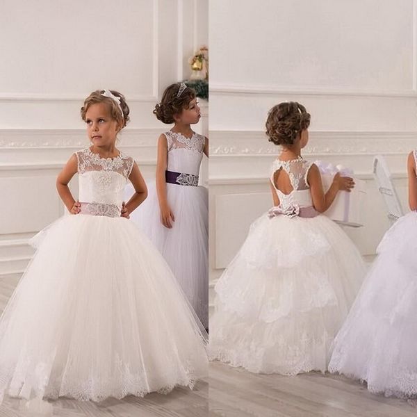 new flower girl dresses vintage jewel sash lace net baby girl birthday party christmas communion dresses children girl party dress, White;blue
new flower girl dresses vintage jewel sash lace net baby girl birthday party christmas communion dresses children girl party dress, White;blue