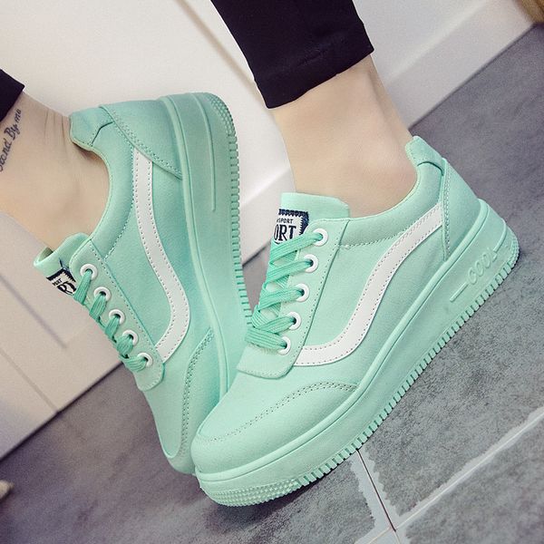 wholesale- 2016 women casual shoes fashion women shoes trainers lace up ladies shoes, Black
wholesale- 2016 women casual shoes fashion women shoes trainers lace up ladies shoes, Black