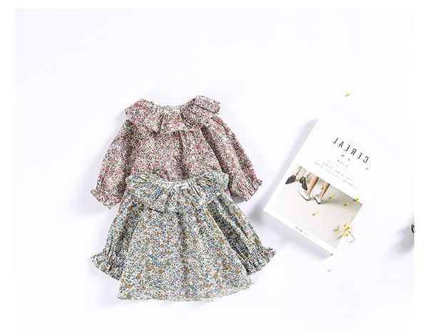 ins autumn new arrival girls kids vintage flower printed shirt long sleeve pet pen collar shirt kids causal 100% cotton baby kids fall shirt, Blue
ins autumn new arrival girls kids vintage flower printed shirt long sleeve pet pen collar shirt kids causal 100% cotton baby kids fall shirt, Blue