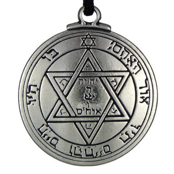 1pcs amulet pentacle of mars talisman key of solomon seal pendant necklace hermetic enochian kabbalah pagan wiccan jewelry sale, Silver
1pcs amulet pentacle of mars talisman key of solomon seal pendant necklace hermetic enochian kabbalah pagan wiccan jewelry sale, Silver